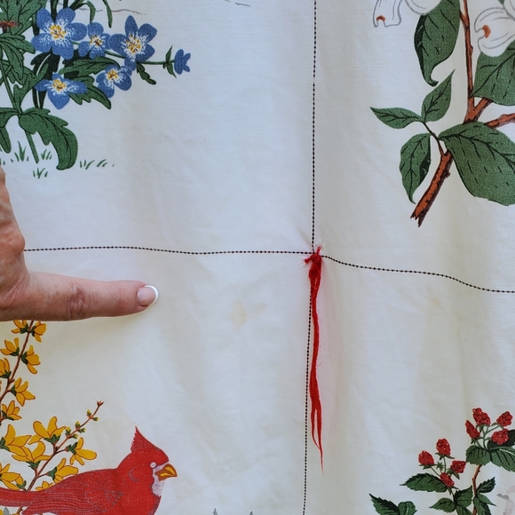 Vintage handmade throw blanket - Picture 5 of 11